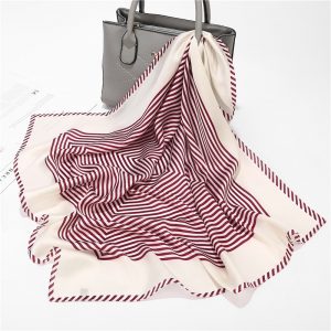 Foulard carré STRIPED 1
